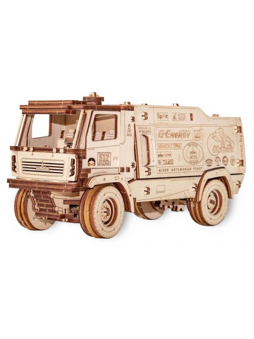 Конструктор деревянный 3D EWA МАЗ-5309RR 1:30