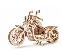 Конструктор деревянный 3D EWA Мотоцикл Cruiser