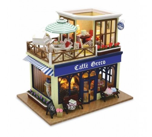 Румбокс, интерьерный конструктор MiniHouse Серия: Известные кафе мира "Caffe Greco" Румбокс, интерьерный конструктор MiniHouse Серия: Известные кафе мира "Caffe Greco"