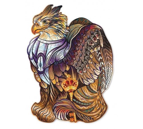 Деревянный пазл Wood Trick Громовой Грифон (35x26 см)