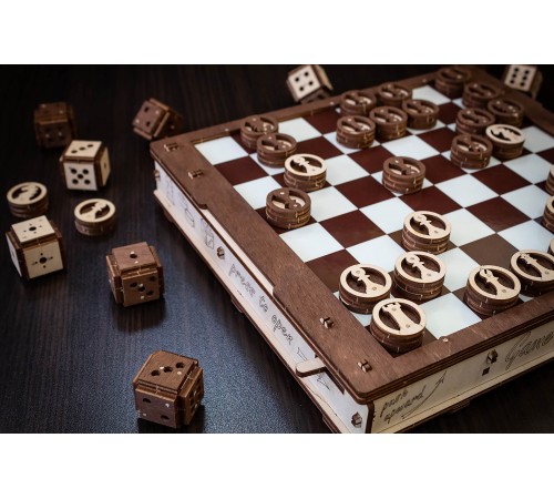 Конструктор деревянный 3D EWA Gameset Игровой набор