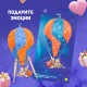Светильник, ночник из дерева Lemmo Воздушный шар "Созвездие панды"