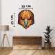 Деревянный фигурный пазл EWA Орел L (45x39 см)