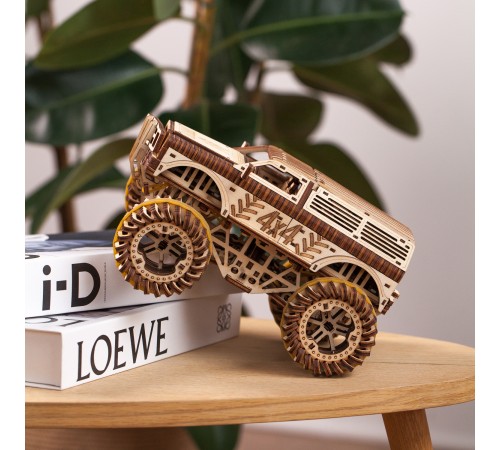 Механическая сборная модель DROVO Джип БигФут 4x4