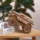 Механическая сборная модель DROVO Джип БигФут 4x4