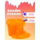 Набор слаймов "Стекло" в боксе "SMACK" с шариками (9 шт по 90 гр)
