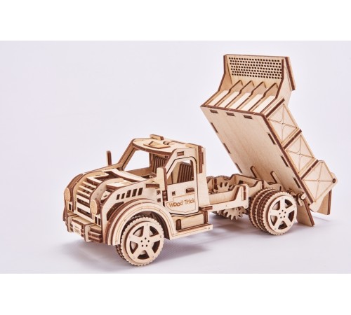 Механический 3D-пазл из дерева Wood Trick Грузовик-Самосвал Механический 3D-пазл из дерева Wood Trick Грузовик-Самосвал