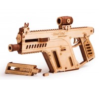 Механический 3D-пазл из дерева Wood Trick Штурмовая винтовка