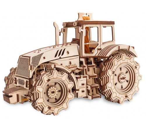 Конструктор деревянный 3D EWA Трактор