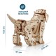 Конструктор деревянный 3D EWA Механическая собака Puppy