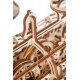 Механическая сборная модель Wood Trick Локомотив R17 с рельсами