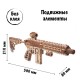 Механическая сборная модель Wood Trick Штурмовая винтовка AR-T