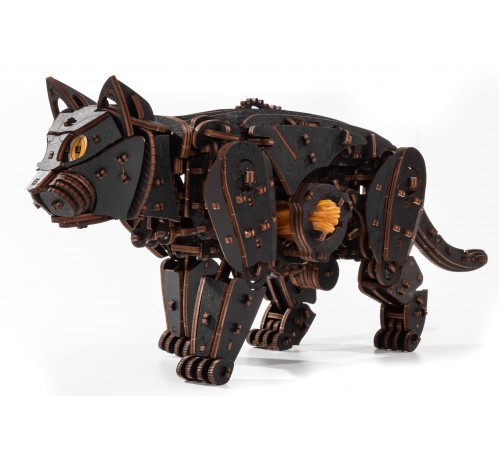 Сборная модель деревянная 3D EWA Механический Черный Кот (Кошка) Сборная модель деревянная 3D EWA Механический Черный Кот (Кошка)