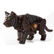 Сборная модель деревянная 3D EWA Механический Черный Кот (Кошка)