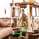 Механическая сборная модель Трактор КИРОВЕЦ К-7М с мотором + Прицеп