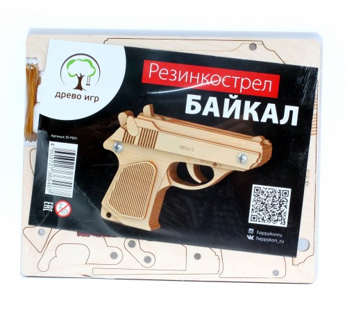 Конструктор-пистолет Древо Игр Резинкострел Байкал Конструктор-пистолет Древо Игр Резинкострел Байкал