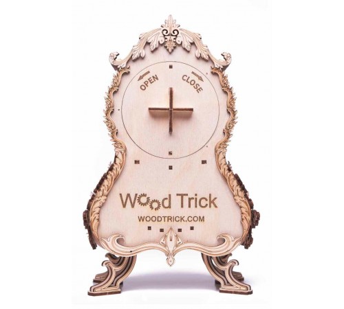 Механическая сборная модель Wood Trick Винтажные часы