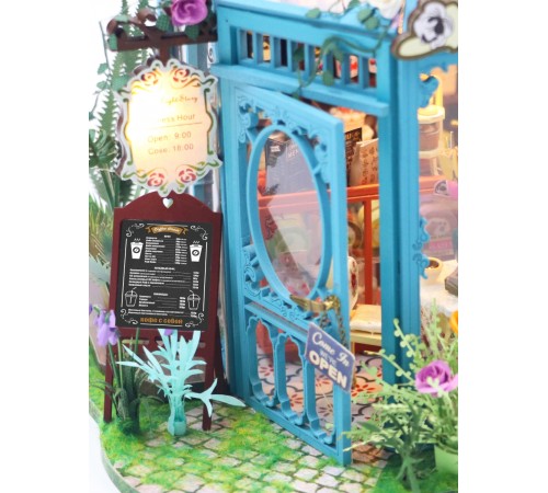 Румбокс книжный, интерьерный конструктор MiniHouse Летнее Кафе Румбокс книжный, интерьерный конструктор MiniHouse Летнее Кафе