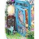 Румбокс книжный, интерьерный конструктор MiniHouse Летнее Кафе