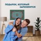 Деревянный фигурный пазл EWA Дедушкин советский ковер 39x28 см