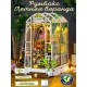 Румбокс книжный, интерьерный конструктор MiniHouse Летняя веранда