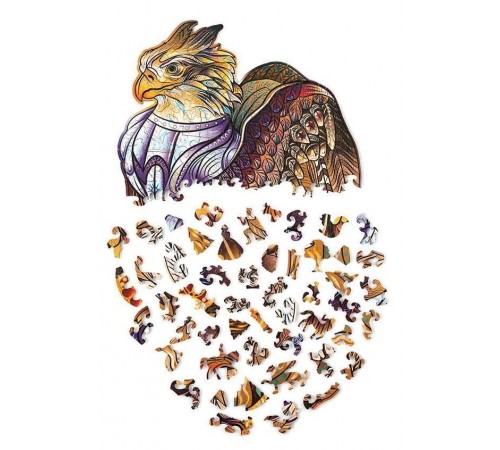 Деревянный пазл Wood Trick Громовой Грифон (35x26 см)