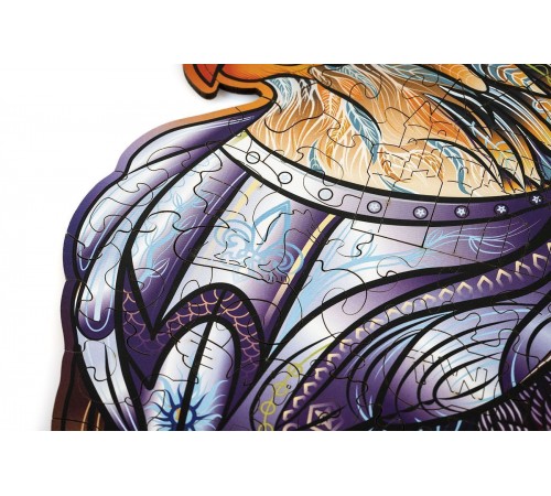 Деревянный пазл Wood Trick Громовой Грифон (35x26 см)