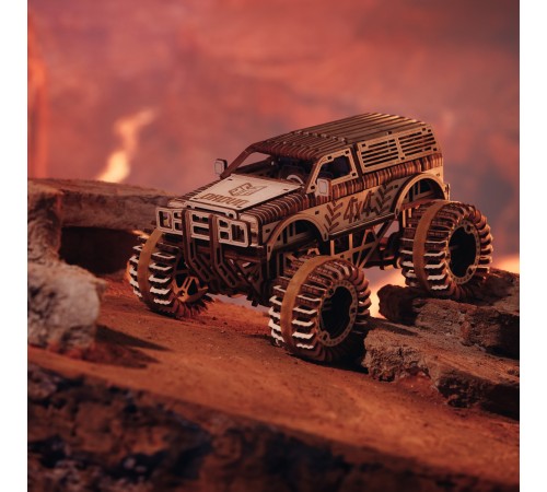 Механическая сборная модель DROVO Джип БигФут 4x4