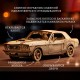 Сборная модель из дерева Lemmo Автомобиль "Чёрная Кобра"