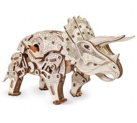Конструктор деревянный 3D EWA Динозавр Трицератопс