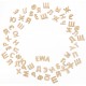 Набор развивающий Азбука деревянная EWA