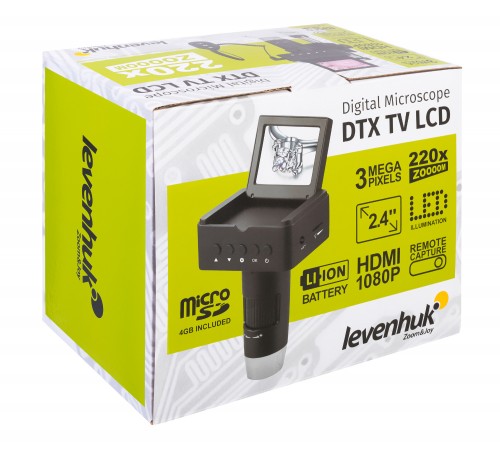 Микроскоп цифровой Levenhuk DTX TV LCD Микроскоп цифровой Levenhuk DTX TV LCD