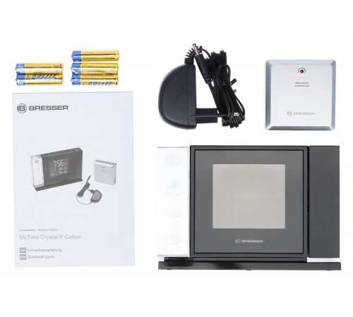 Часы Bresser MyTime Crystal P с цветным дисплеем и проектором