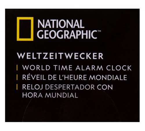 Часы Bresser World Time с термометром и фонариком Часы Bresser World Time с термометром и фонариком