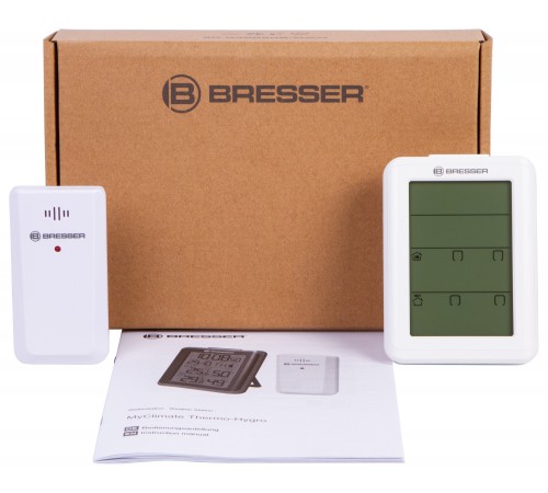 Гигрометр с часами Bresser MyClimate, белый Гигрометр с часами Bresser MyClimate, белый