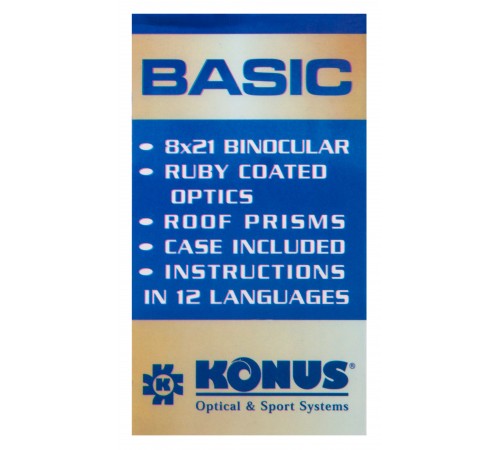 Бинокль Konus Basic 8x21 Бинокль Konus Basic 8x21