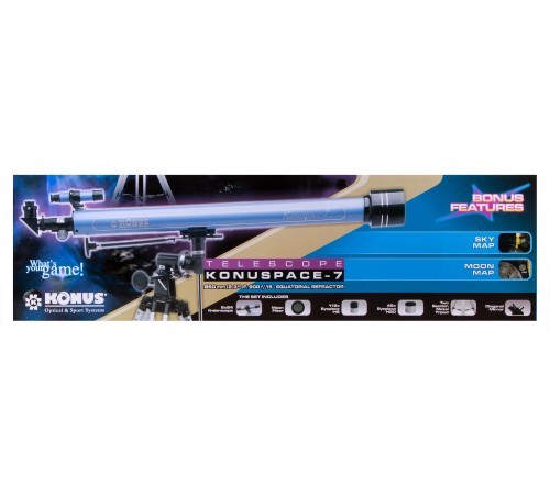Телескоп Konus Konuspace-7 60/900 EQ Телескоп Konus Konuspace-7 60/900 EQ