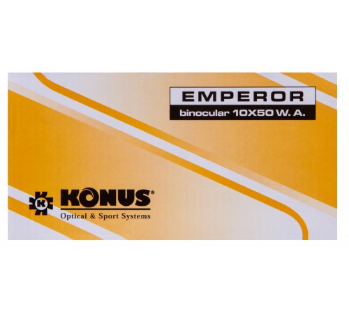 Бинокль Konus Emperor 10x50 WA Green