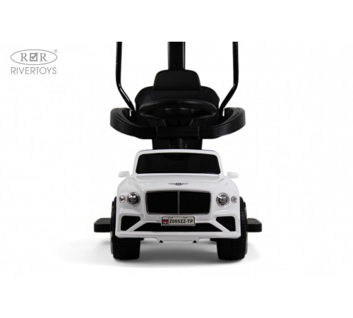 Детский толокар-каталка с козырьком Bentley Z005ZZ-TP белый