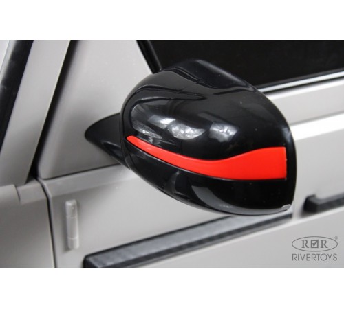 Детский двухместный электромобиль BRABUS MAXI Z888ZZ серый