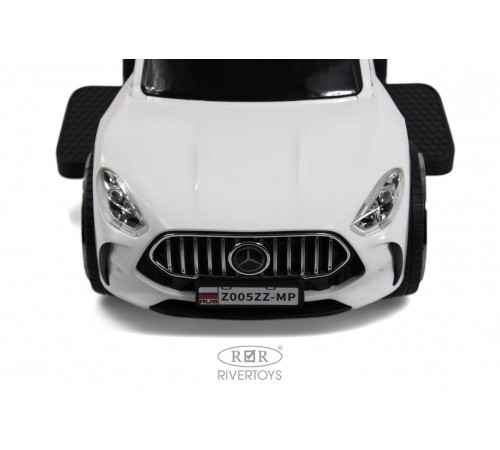 Детский толокар-каталка с козырьком Merc Z005ZZ-MP белый