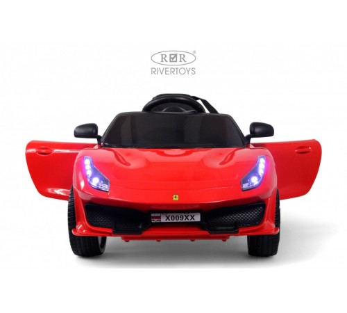 Детский электромобиль Ferrari X009XX красный