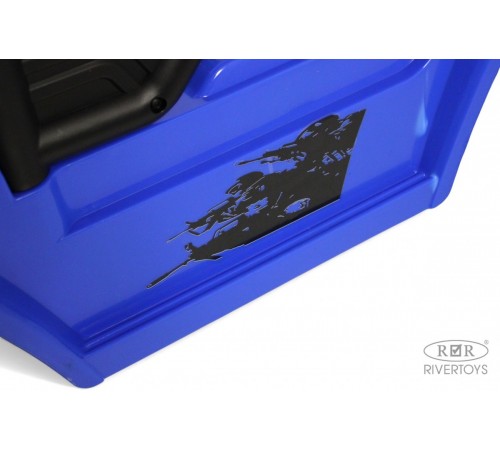 Детский электромобиль Джип MINI М101БХ синий