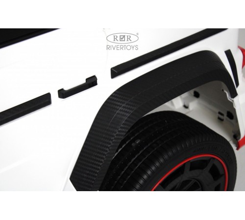 Детский двухместный электромобиль BRABUS MAXI Z888ZZ белый