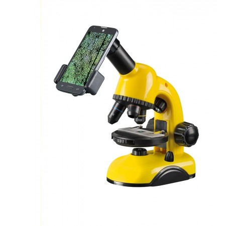 Bresser Микроскоп National Geographic 40x-800x с держателем для смартфона Bresser Микроскоп National Geographic 40x-800x с держателем для смартфона