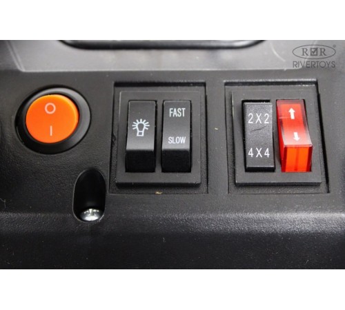 Детский электромобиль багги K555KK 4WD 24V оранжевый