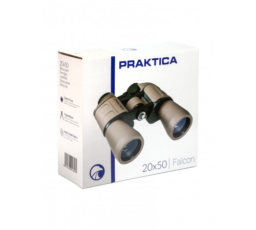 Бинокль Praktica Falcon 20x50, песочный