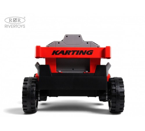 Детский электромобиль-трансформер (картинг, джип) K303PX красный