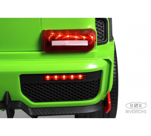 Детский двухместный электромобиль BRABUS MAXI Z888ZZ зеленый