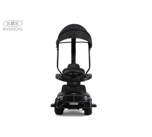 Детский толокар-каталка с козырьком Bentley Z005ZZ-TP черный